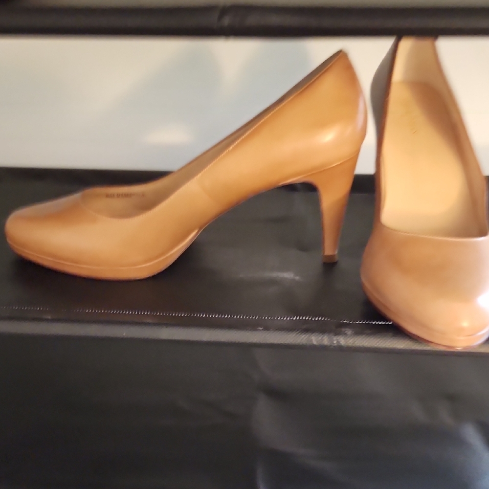 Cole Haan Tan Heeled Shoes